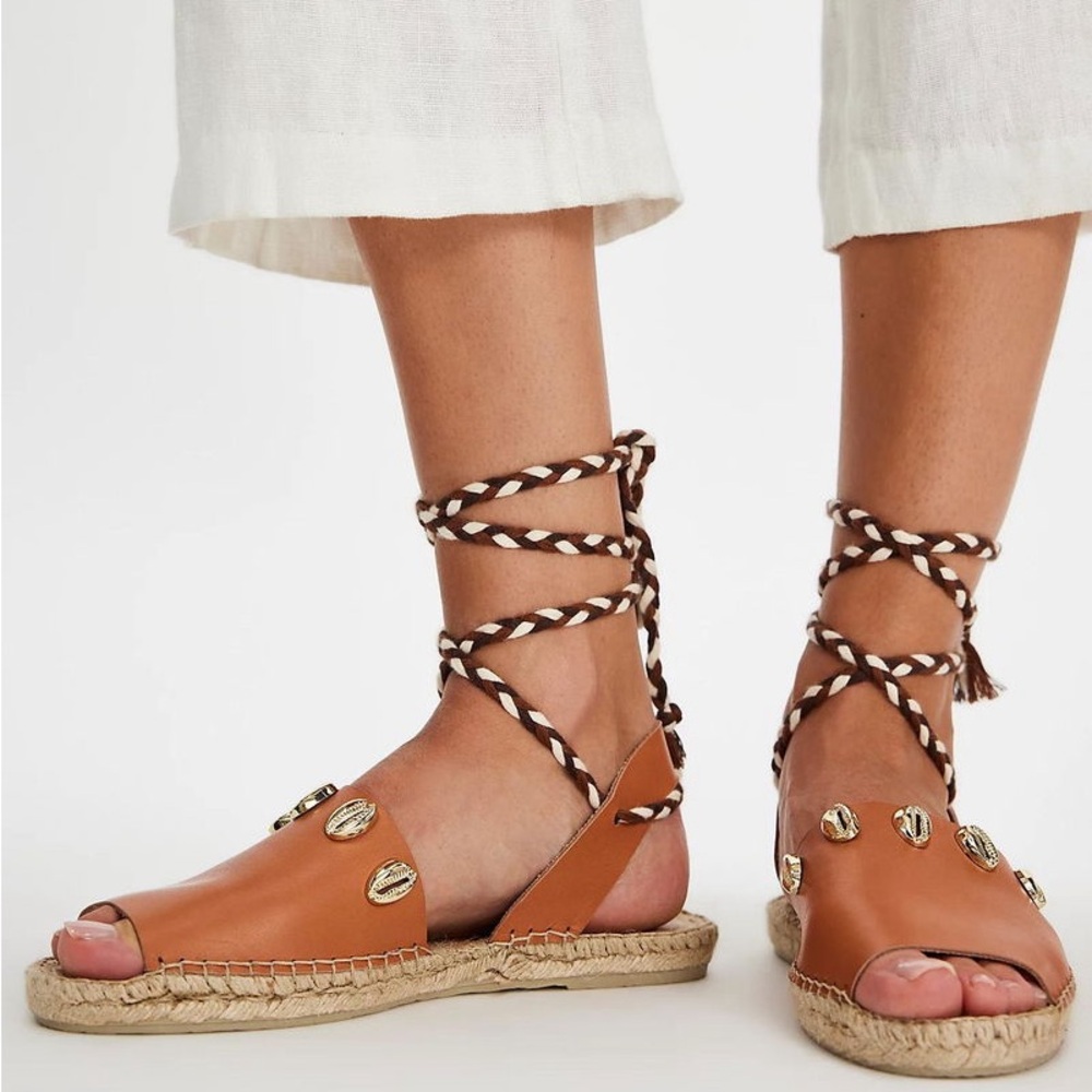 Free People Wander Wrap Espadrilles Women's Sandals